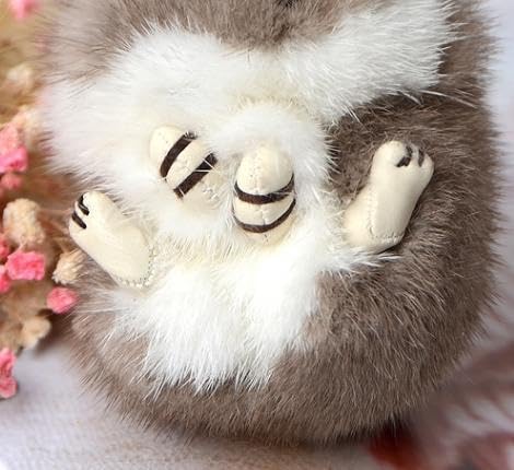 Amazon.co.jp: 限定 ハムスター最高級ミンクファーバッグチャーム